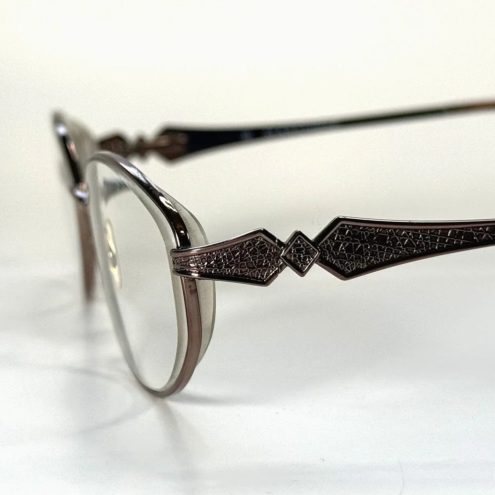 MARCHON Tres Jolie 130 Eyeglasses Frame‎ Only 54-18-135 Nutmeg Womens Full Rim
